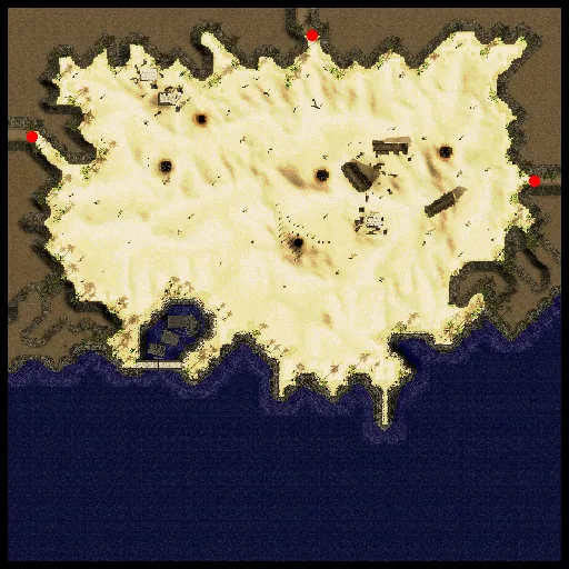 Minimap of Sograt Desert