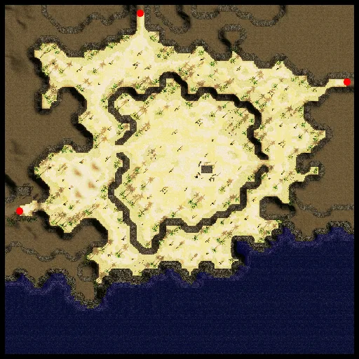 Minimap of Sograt Desert