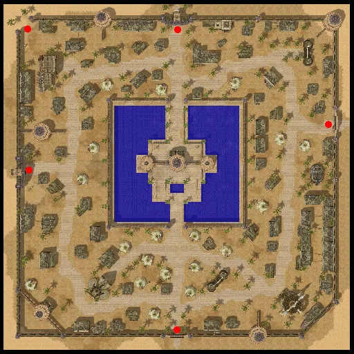 Minimap of Morroc, the Desert City
