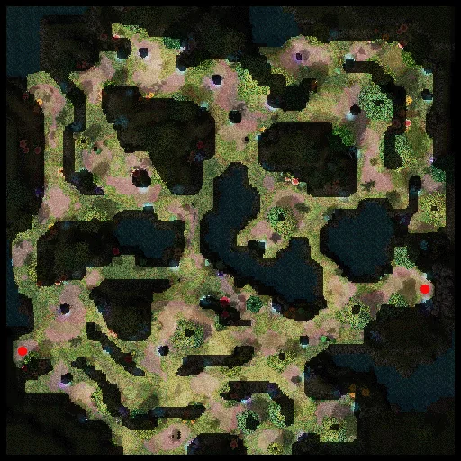 Minimap of Nordfeld Hills