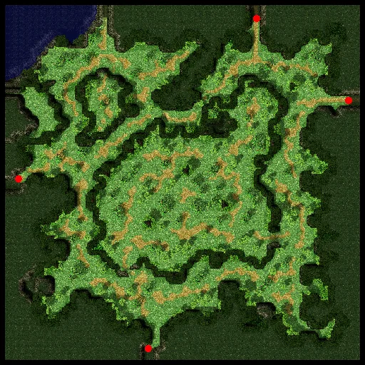 Minimap of Payon Forest