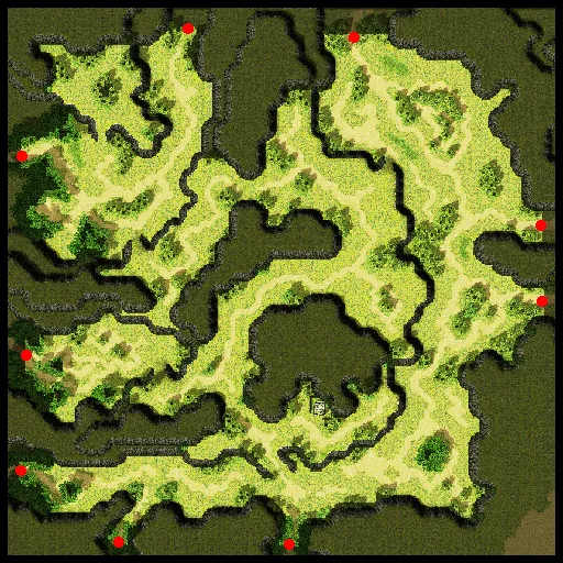 Minimap of Prontera Field