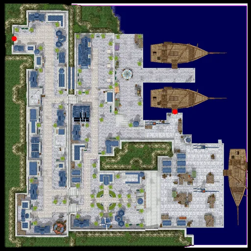 Minimap of Alberta, the Port City