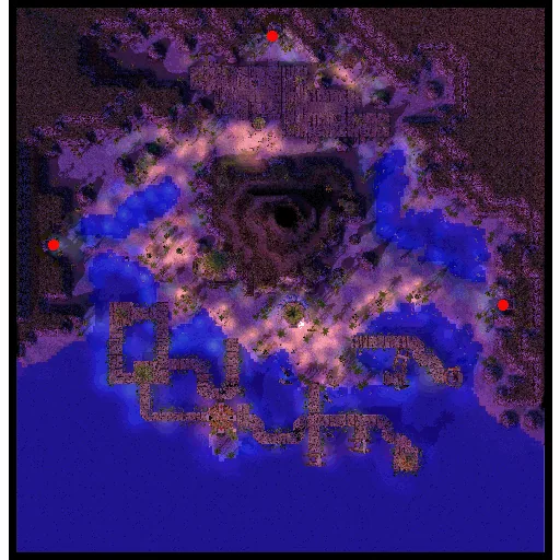 Minimap of Comodo, the Beach Town