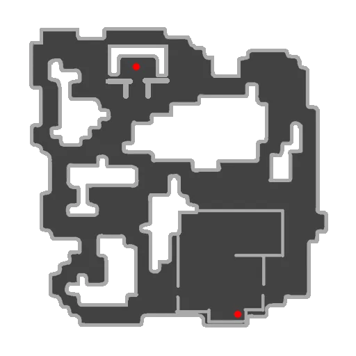 Minimap of Geffen Dungeon B2F