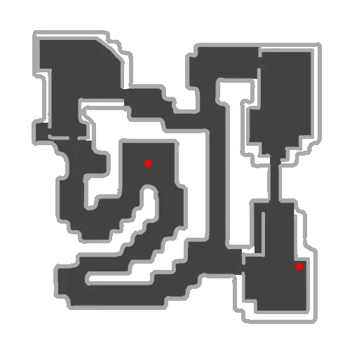 Minimap of Geffen Dungeon B3F