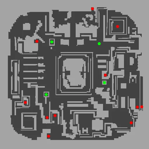 Minimap of Clock Tower 4F