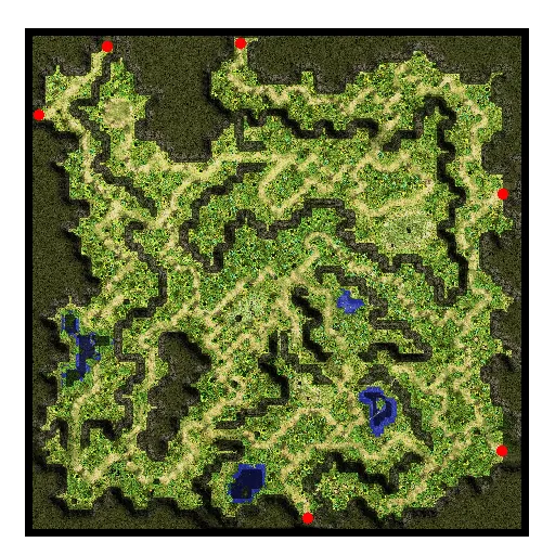 Minimap of Papuchicha Forest