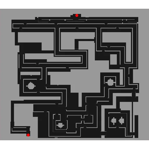 Minimap of Glast Heim Culvert 3F