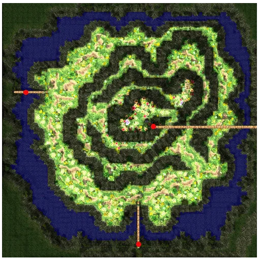 Minimap of Mt. Mjolnir North Side