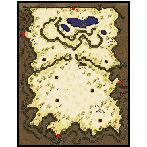 Minimap of Sograt Desert