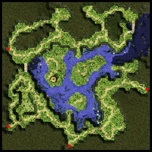 Minimap of Zenhai Marsh