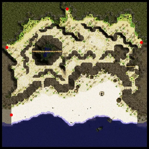Minimap of Kokomo Beach