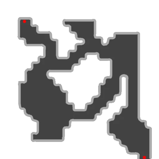 Minimap of Orc Underground Cave 1F