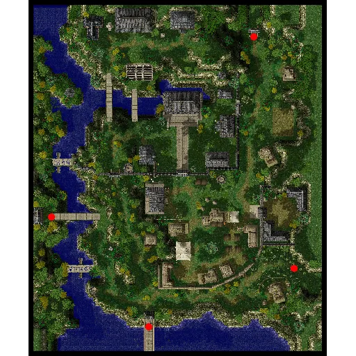 Minimap of Payon, the Mountain Village