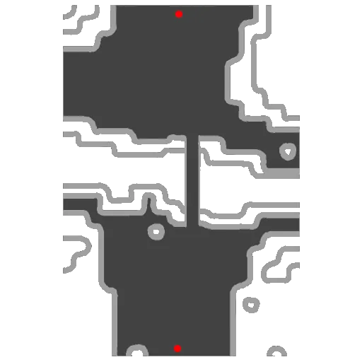 Minimap of Labyrinth Forest 2F
