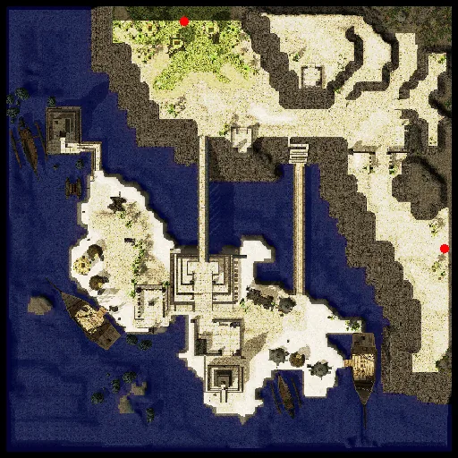 Minimap of Pharos Lighthouse