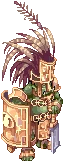 Monster sprite of Ork Hero