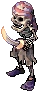 Monster sprite of Pirate Skel