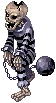 Monster sprite of Skel Prisoner