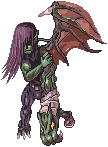 Monster sprite of Mutant Dragon
