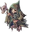 Monster sprite of Wind Ghost