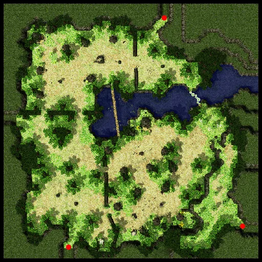 Minimap of Orc Village