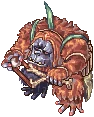 Monster sprite of Wootan Shooter