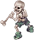 Monster sprite of Weak Skeleton