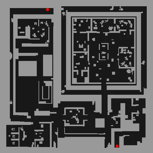 Minimap of Underground Prison 2F