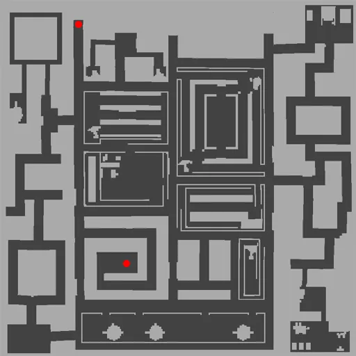 Minimap of Glast Heim Culvert 4F