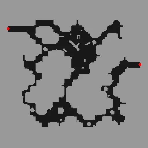 Minimap of Luina Dungeon 1F