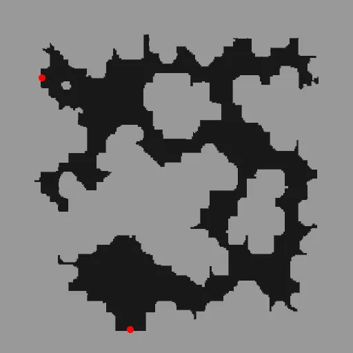 Minimap of Britoniah Dungeon 1F