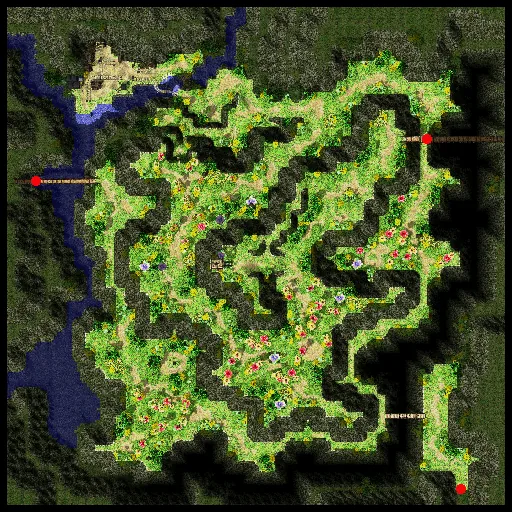 Minimap of Mt. Mjolnir North Side