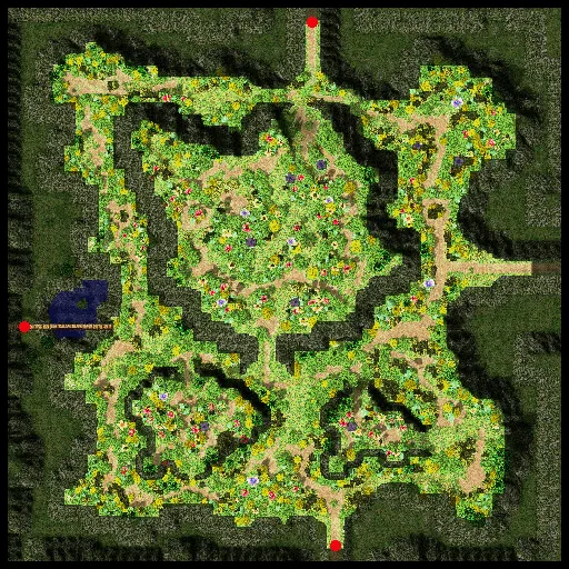Minimap of Mt. Mjolnir North Side