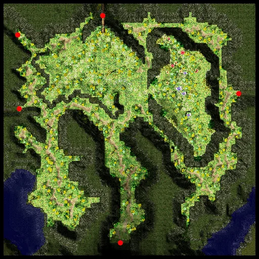 Minimap of Mt. Mjolnir South Side