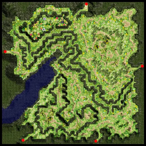 Minimap of Mt. Mjolnir South Side