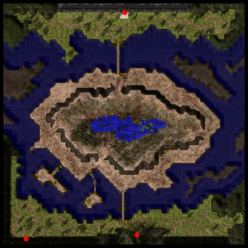 Minimap of Mt. Mjolnir Northern Foot