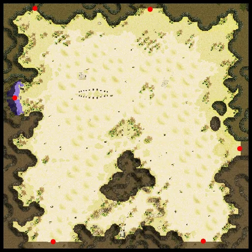 Minimap of Sograt Desert
